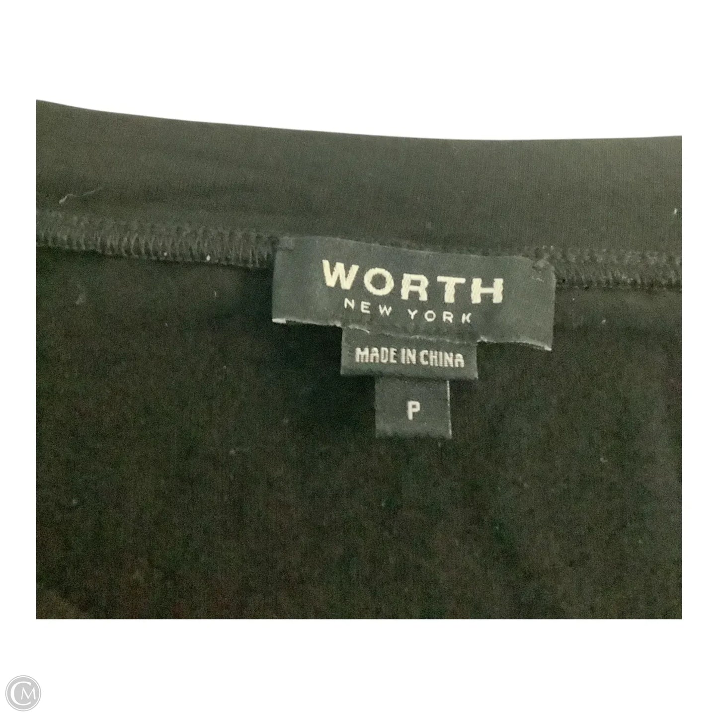 Top Short Sleeve Basic By Worth Ny In Black, Size: S