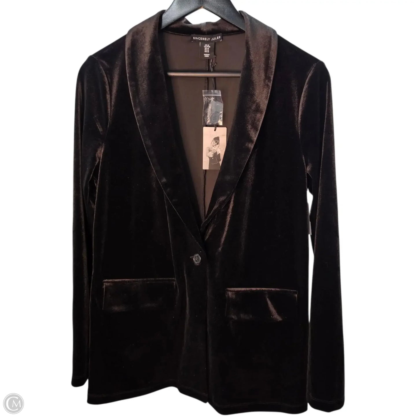 Blazer By Sincerely Jules In Black, Size: M