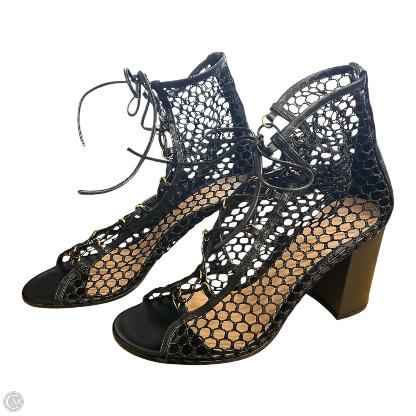 Boots Ankle Heels By Cma In Black