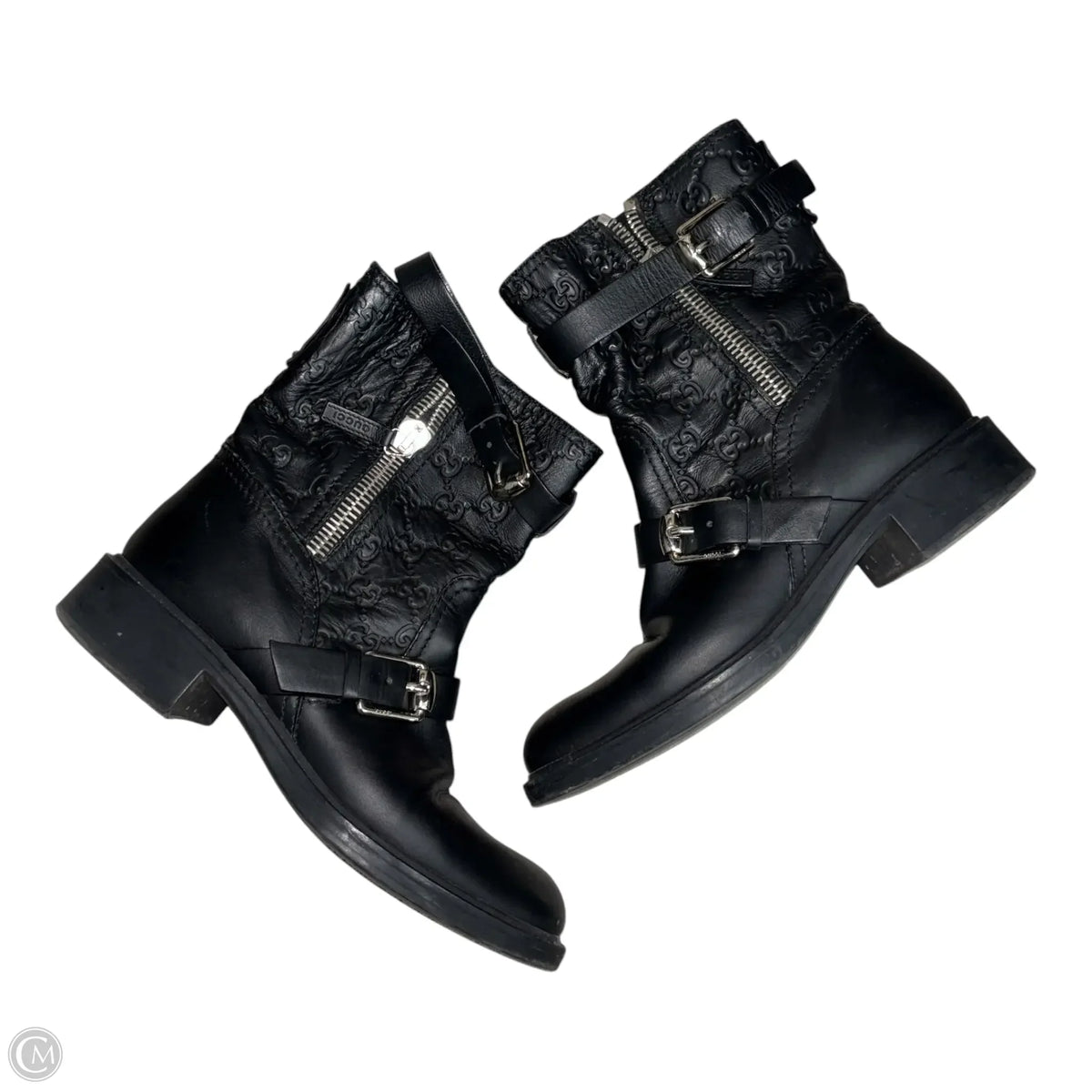Boots Luxury Designer By Gucci In Black