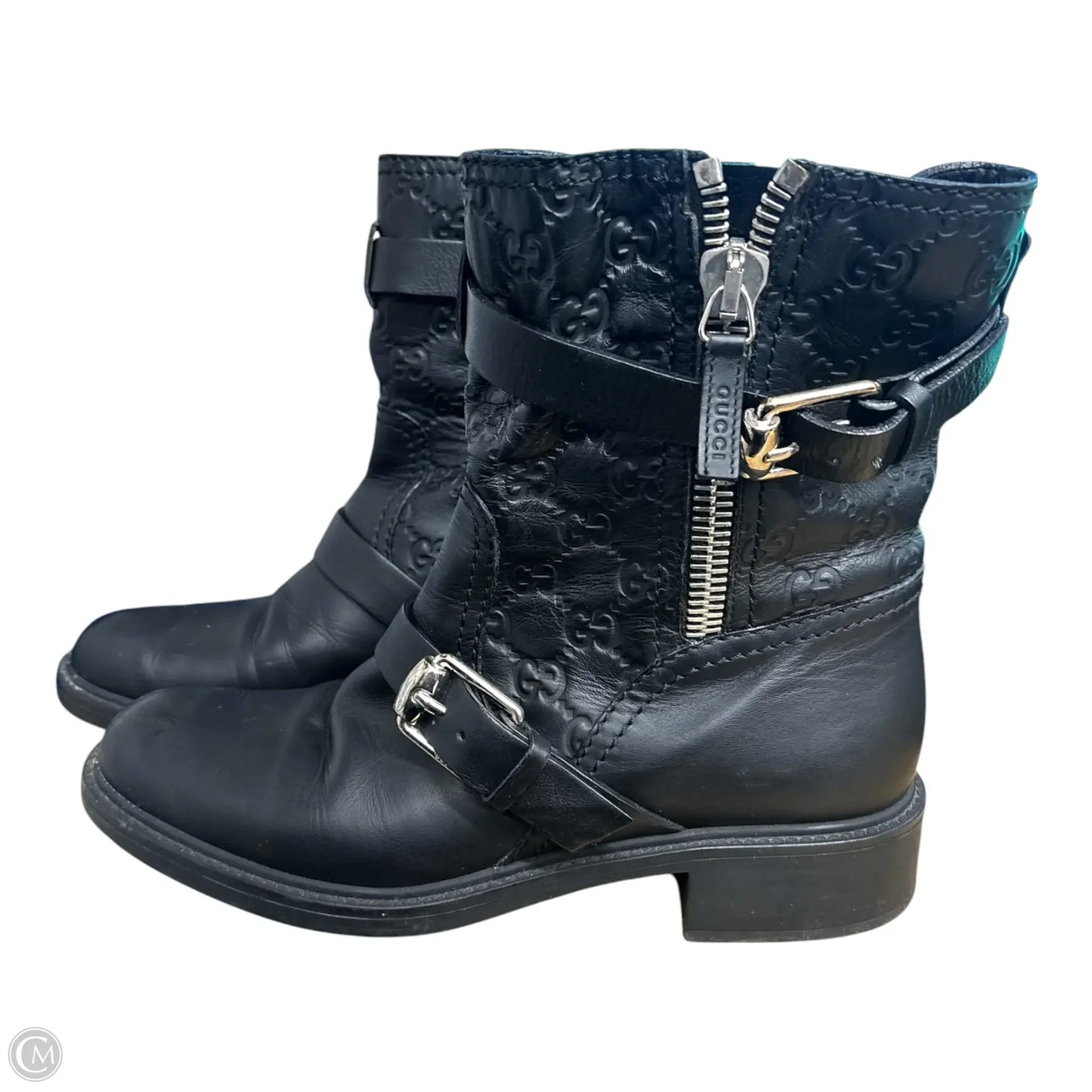 Boots Luxury Designer By Gucci In Black