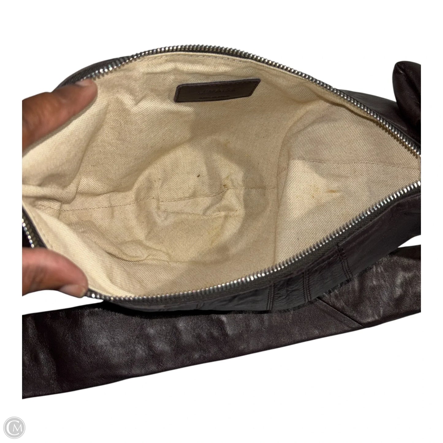 Handbag Leather By Cma, Size: Small
