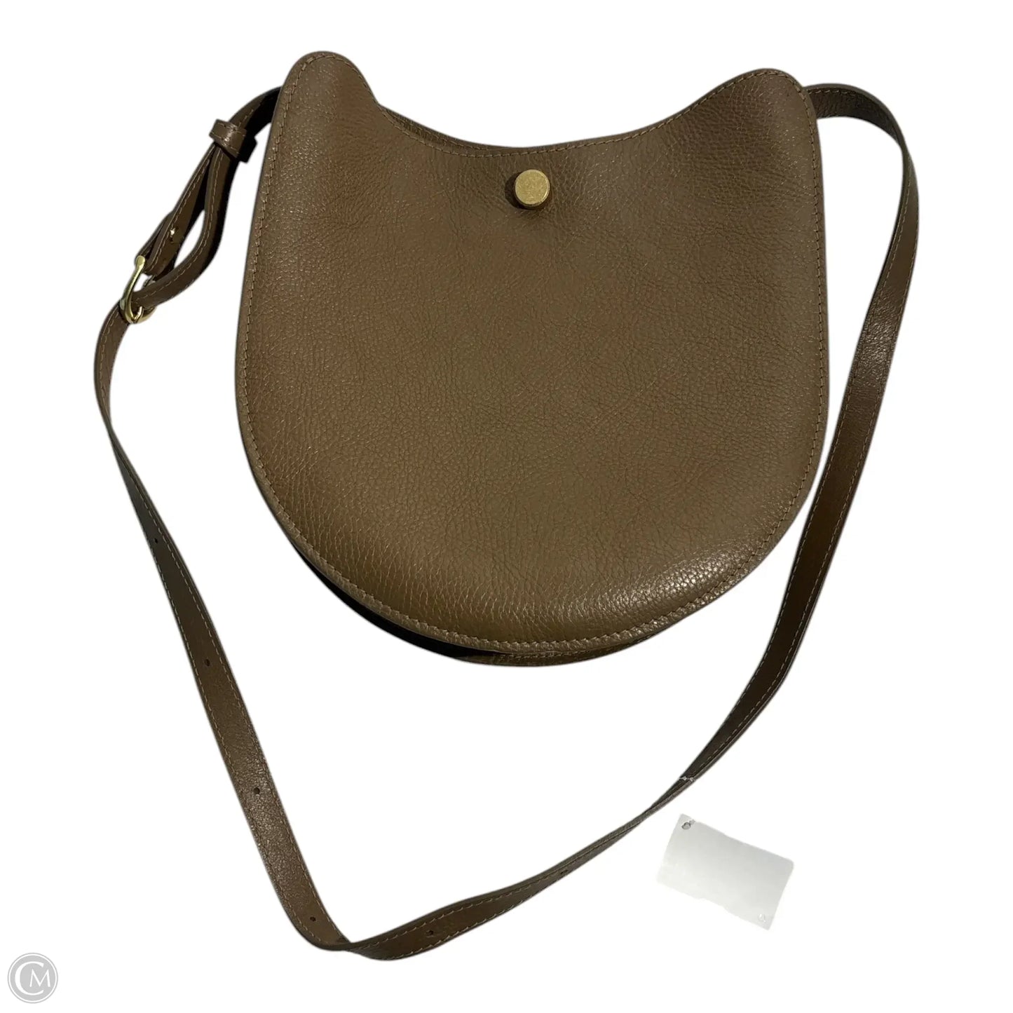Handbag Leather By Cma, Size: Medium