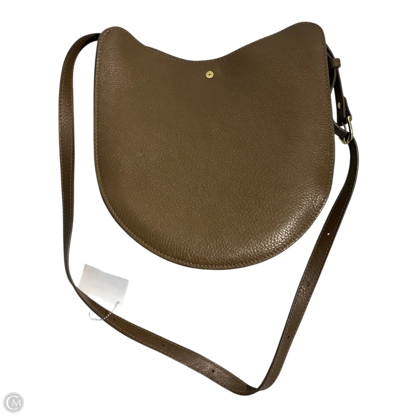 Handbag Leather By Cma, Size: Medium