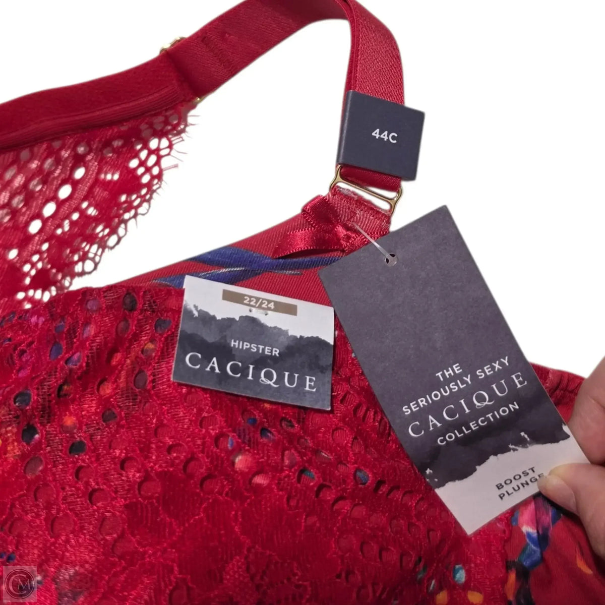 Bra By Cacique In Red, Size: 44C