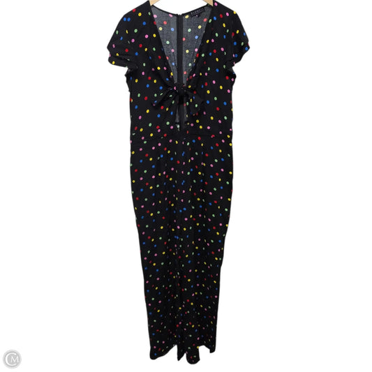 Jumpsuit By Eloquii In Polkadot Pattern, Size: 16