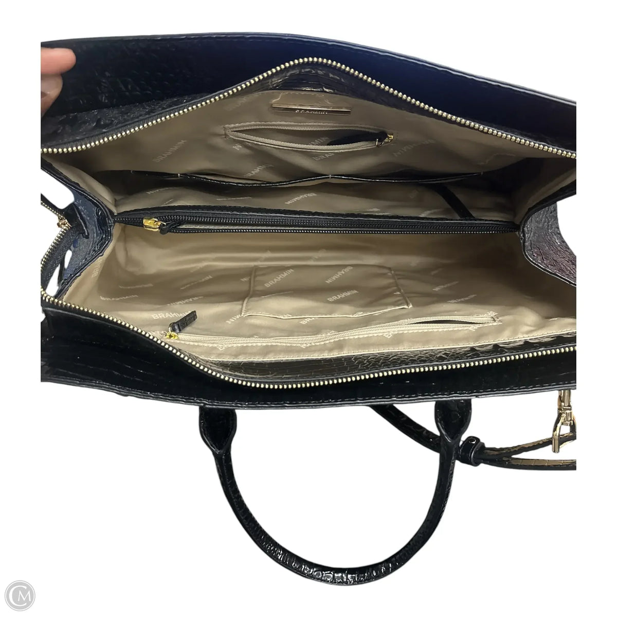 Brahmin Finley Carryall Handbag, Size: Large
