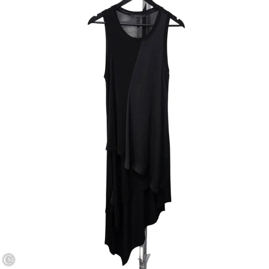 Dress Casual Midi By Bcbgmaxazria In Black, Size: Xs