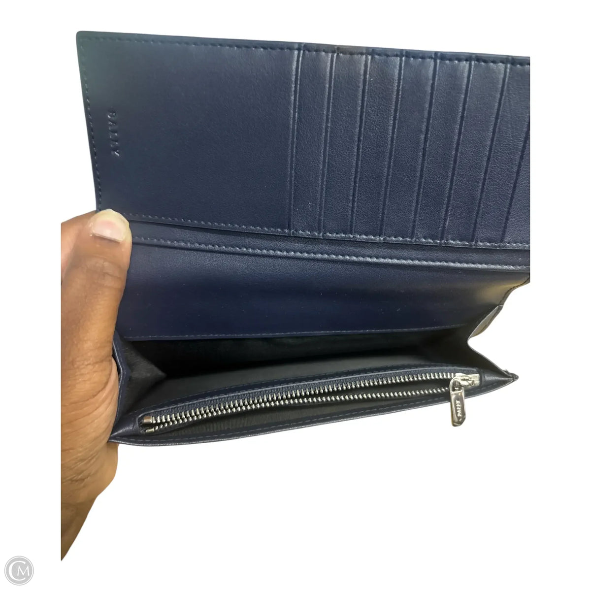 Wallet Leather By Bally, Size: Medium