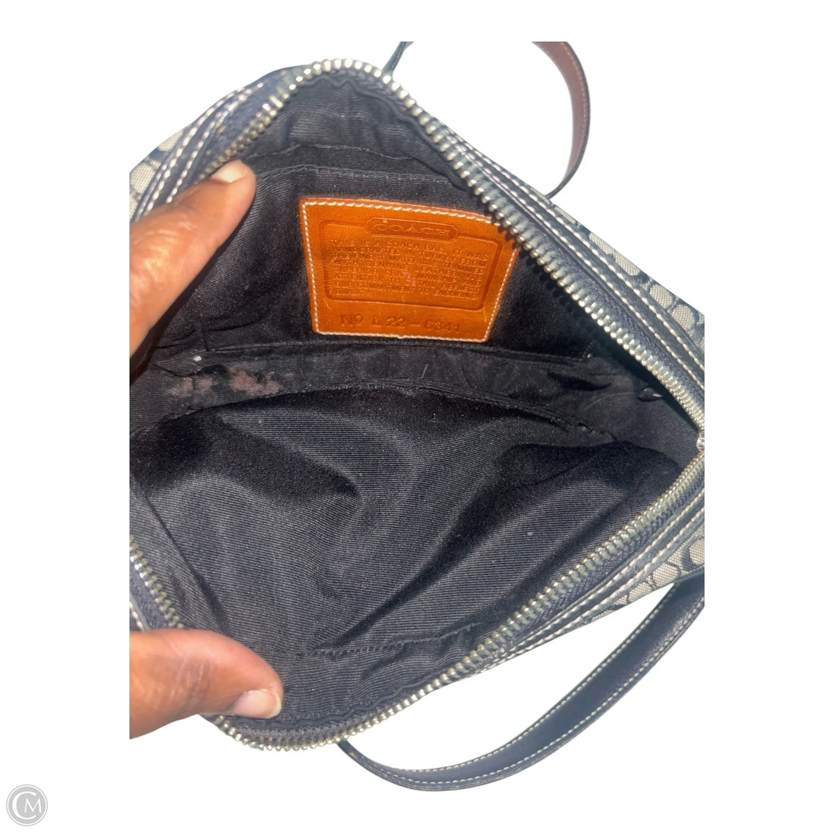 Handbag Designer By Coach, Size: Small