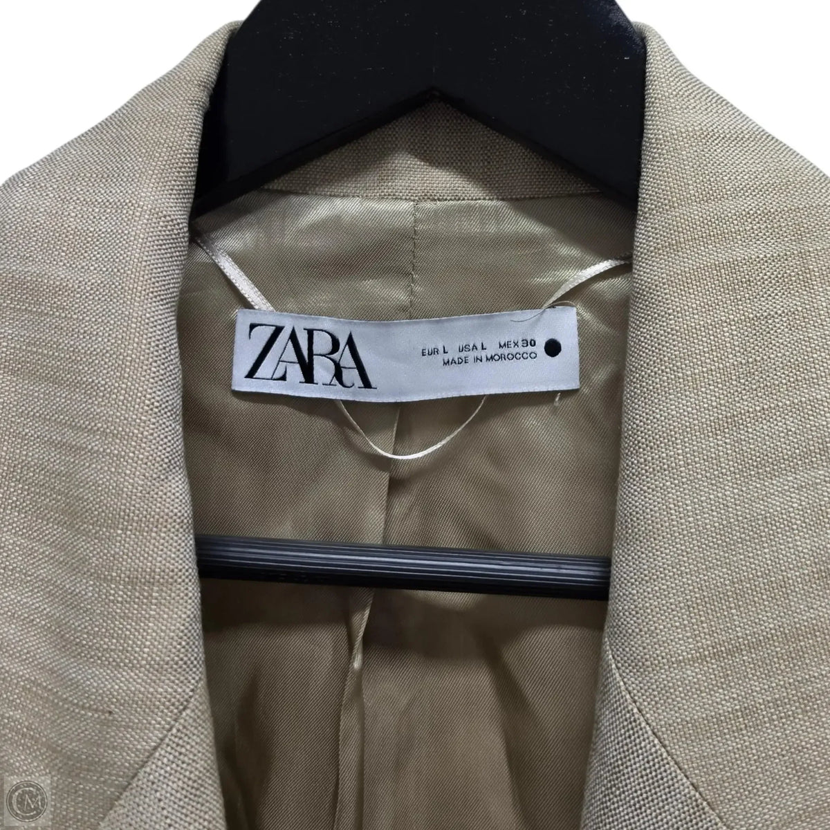 Blazer By Zara In Tan, Size: L