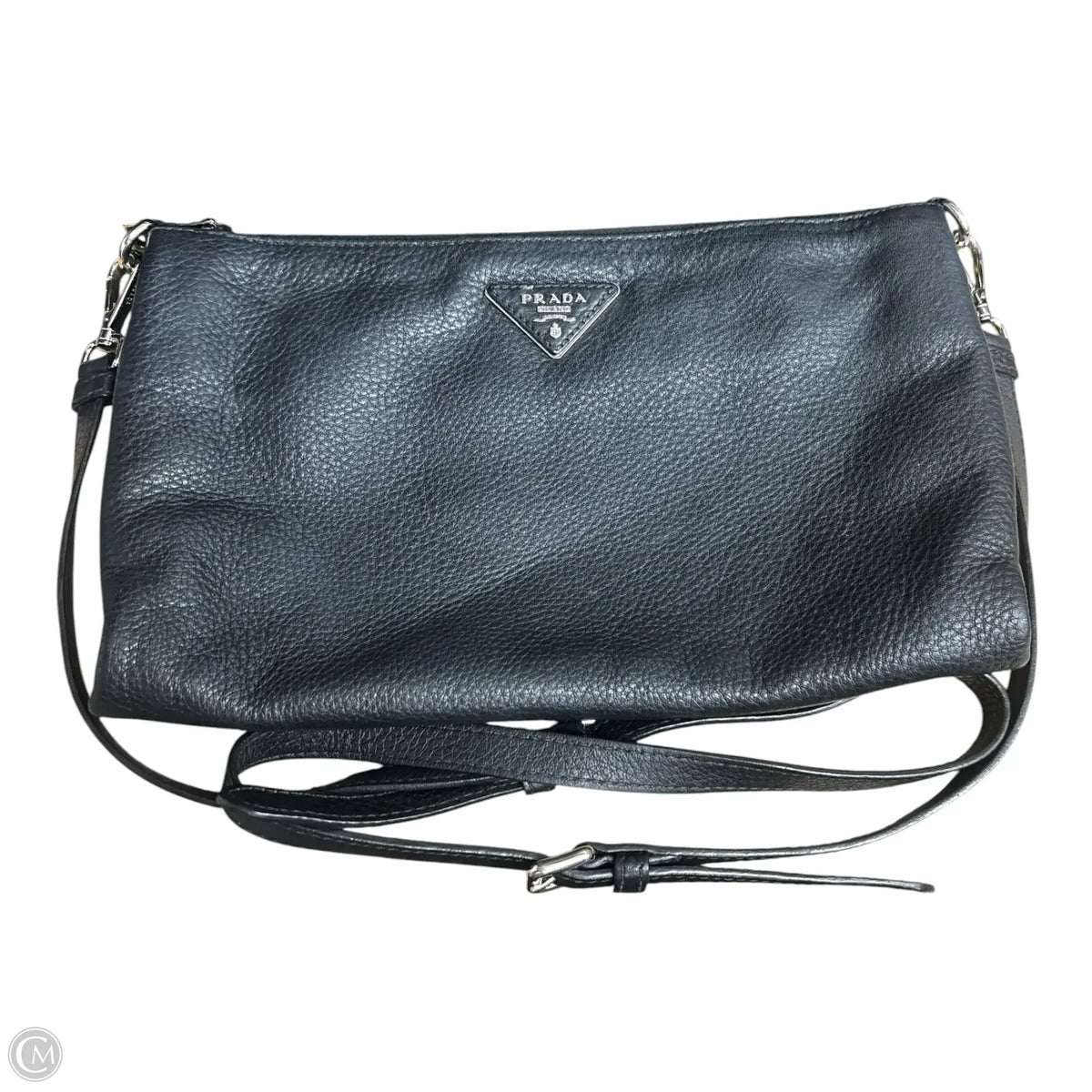 Prada Leather Crossbody Bag, Size: Medium