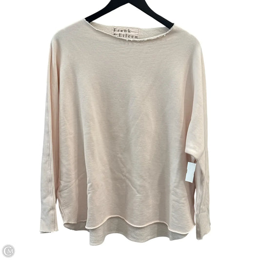 Top Long Sleeve By Frank And Eileen In Pink, Size: L