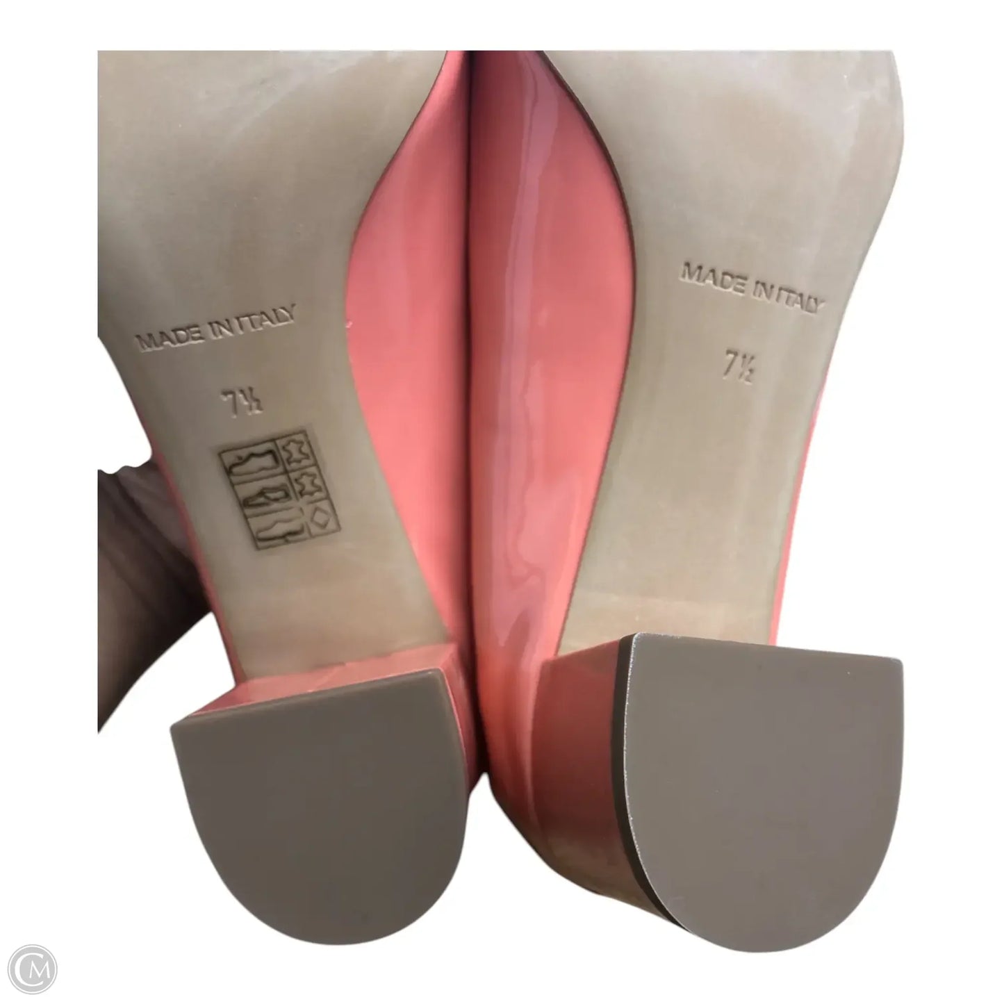 Shoes Heels Block By Everlane In Coral, Size: 7.5