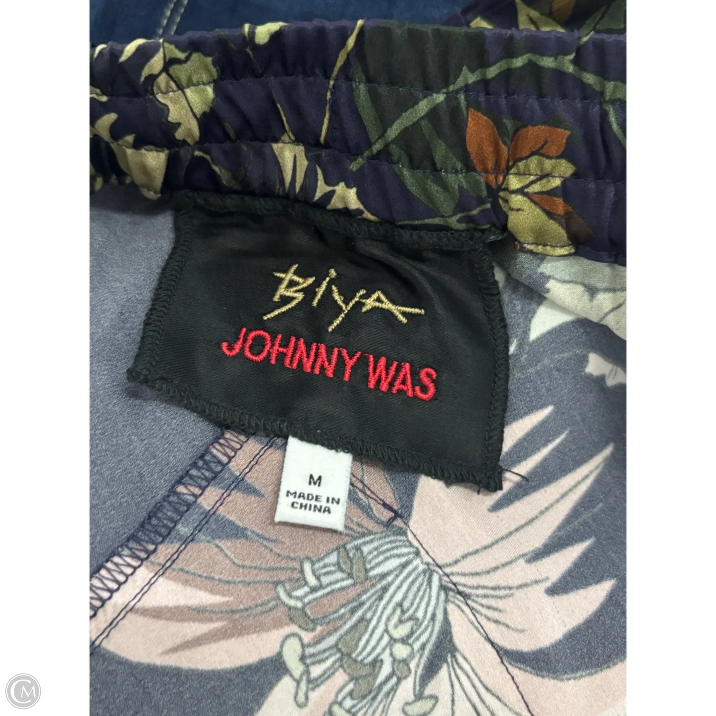 Pants Lounge By Johnny Was In Floral Print, Size: M
