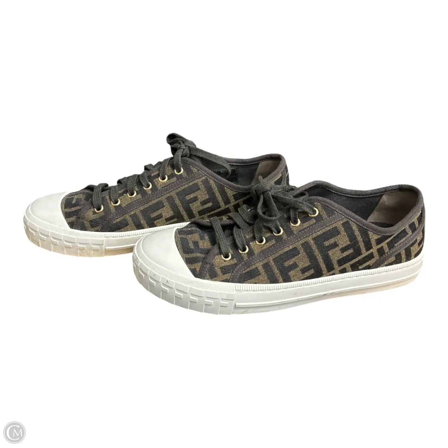 Shoes Luxury Designer By Fendi In Brown