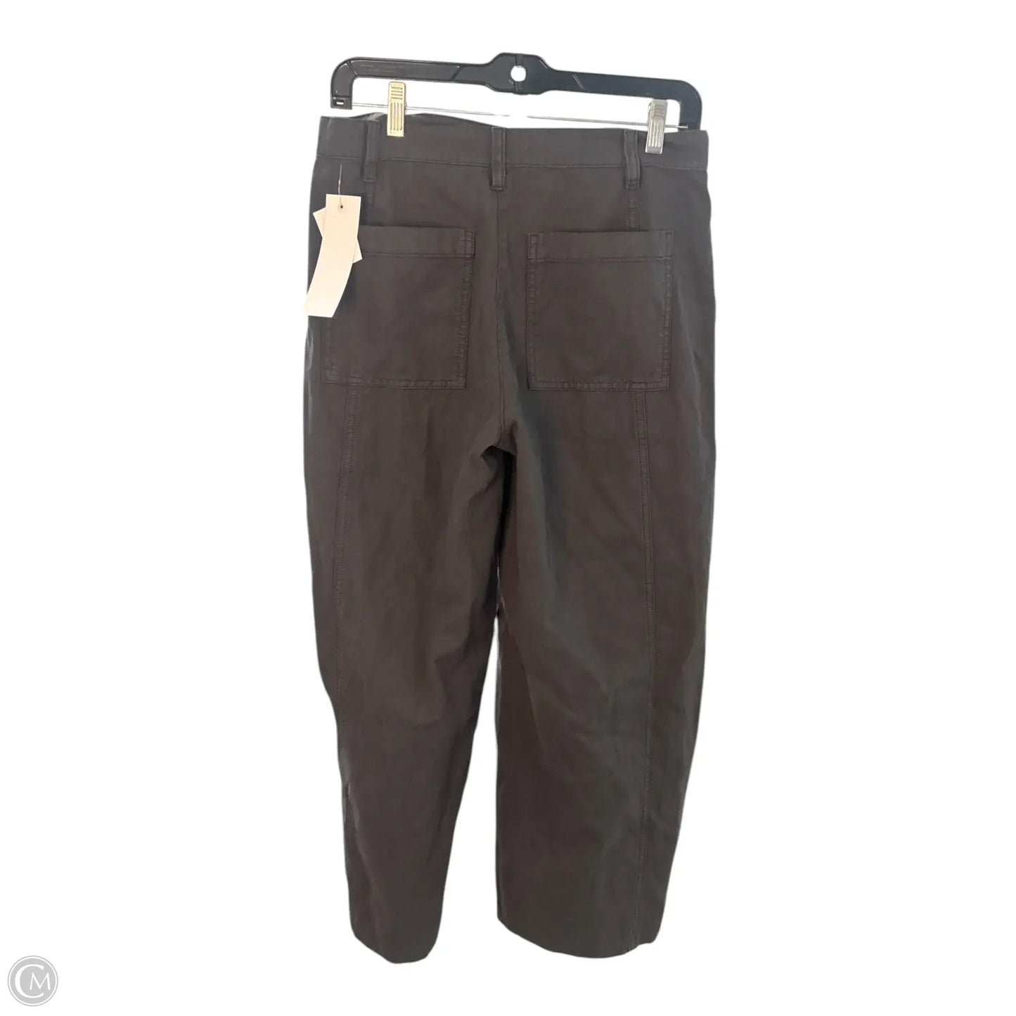 Pants Cropped By Eileen Fisher In Grey, Size: Sp