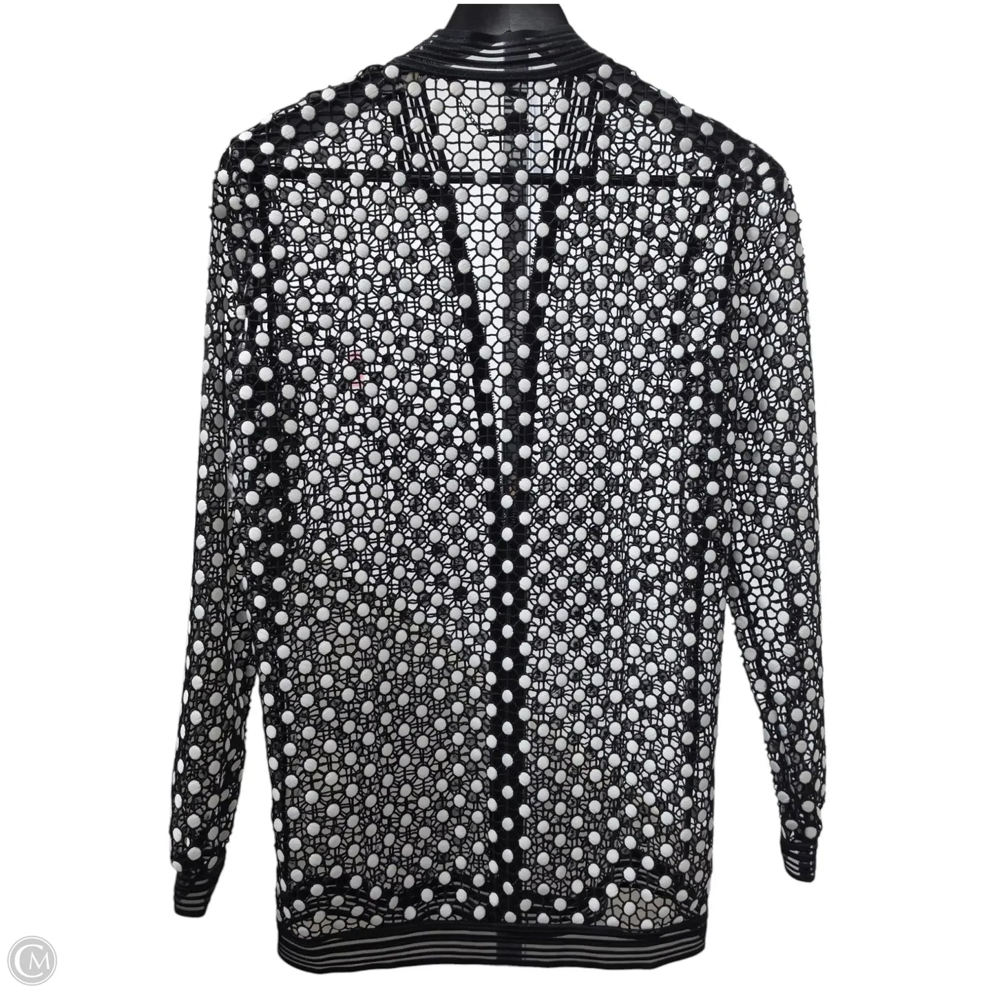 Blazer By Elie Tahari In Black & White, Size: Xs