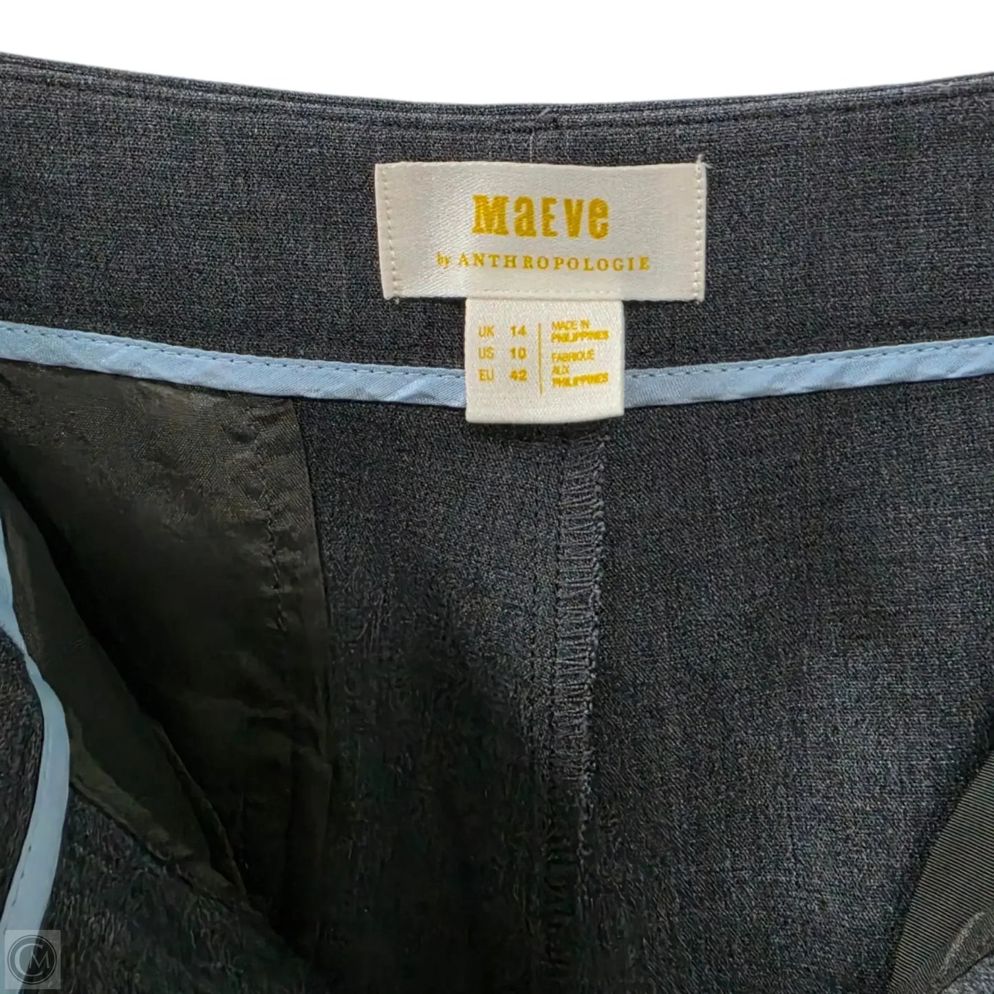 Pants Wide Leg By Maeve In Grey, Size: 10