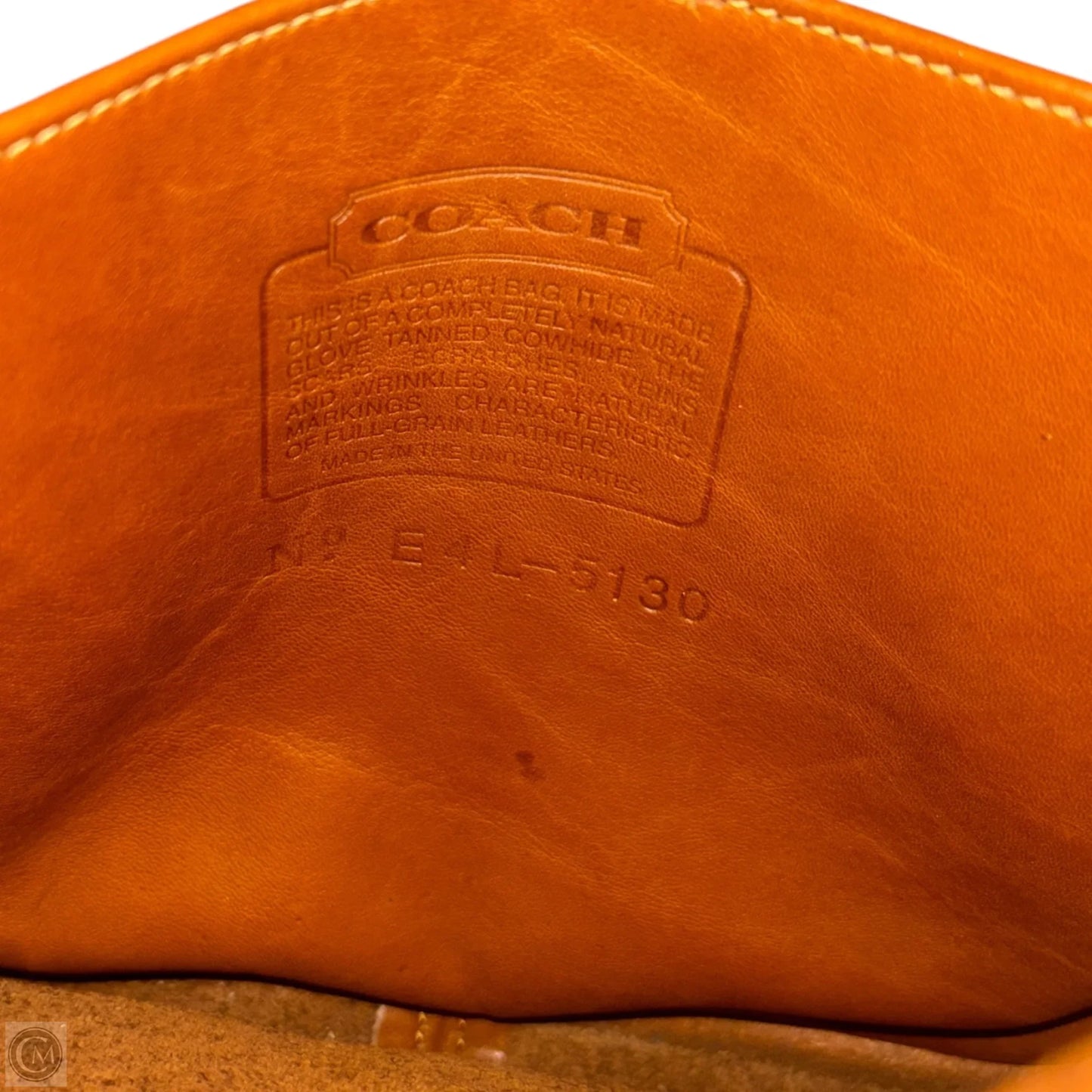Handbag Designer By Coach, Size: Medium