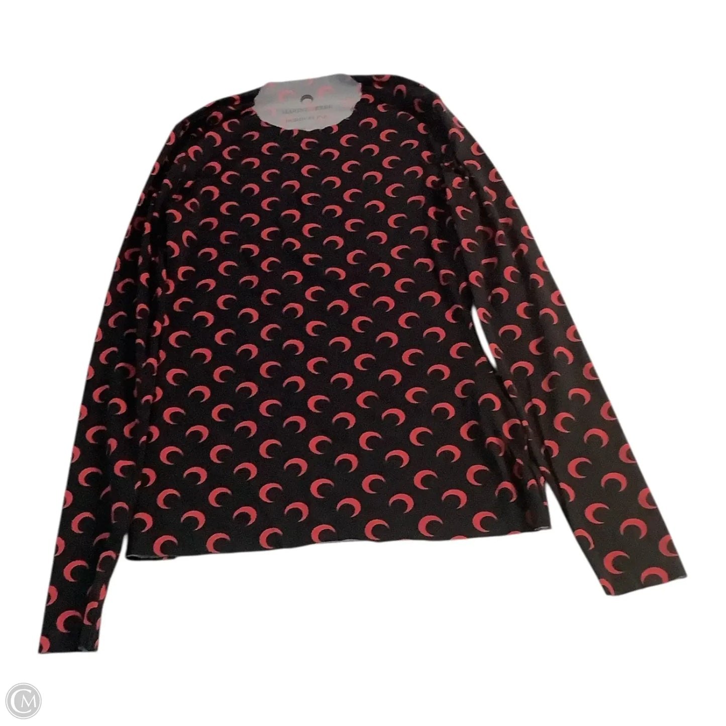 Top Long Sleeve By Cma In Black & Red, Size: M