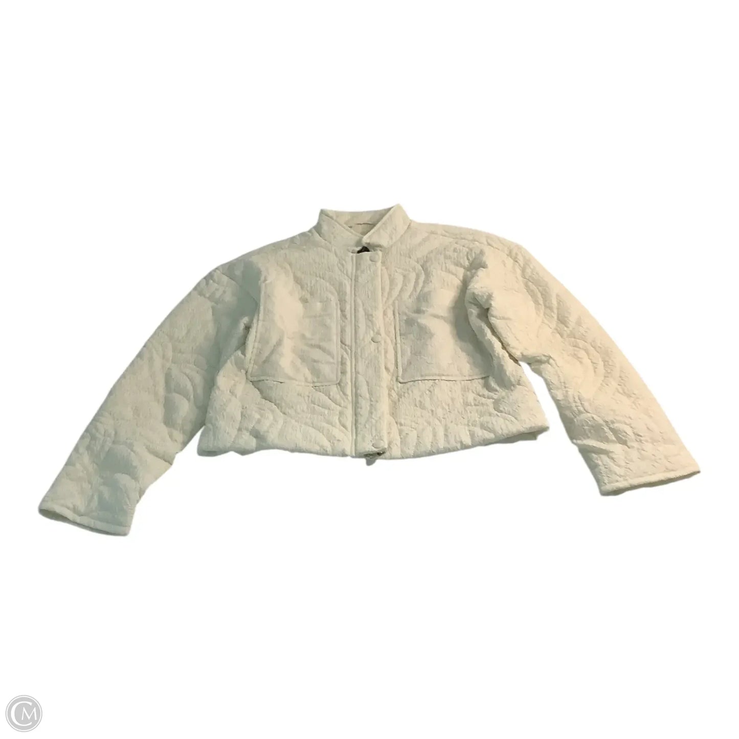 Jacket Other By 7 For All Mankind In Cream, Size: S
