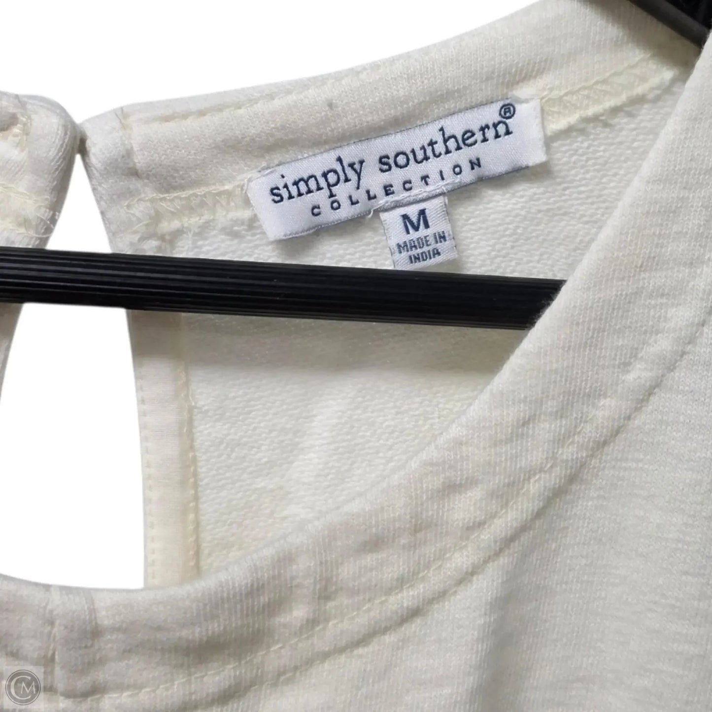 Romper By Simply Southern In Cream, Size: M