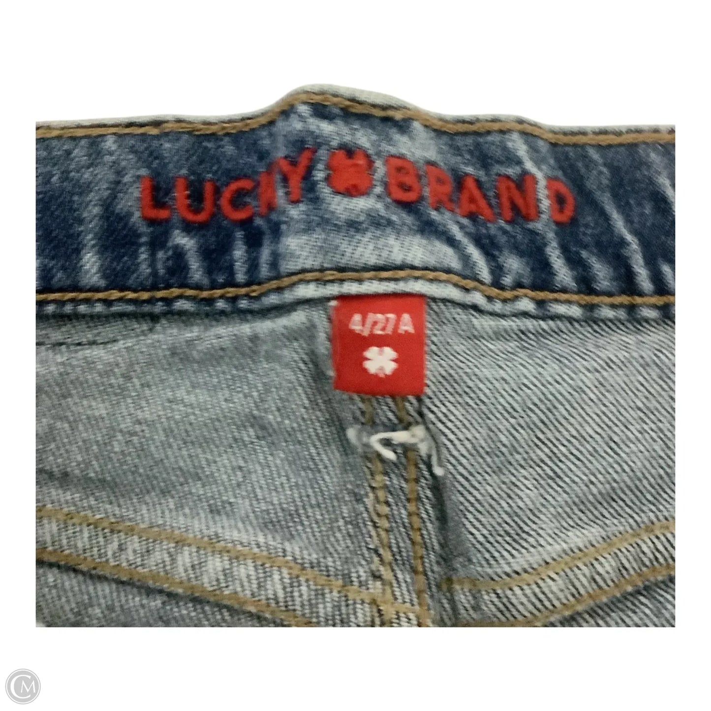 Jeans Wide Leg By Lucky Brand In Blue, Size: 4