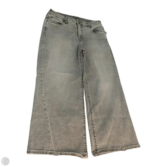Jeans Wide Leg By Kut In Grey, Size: 8