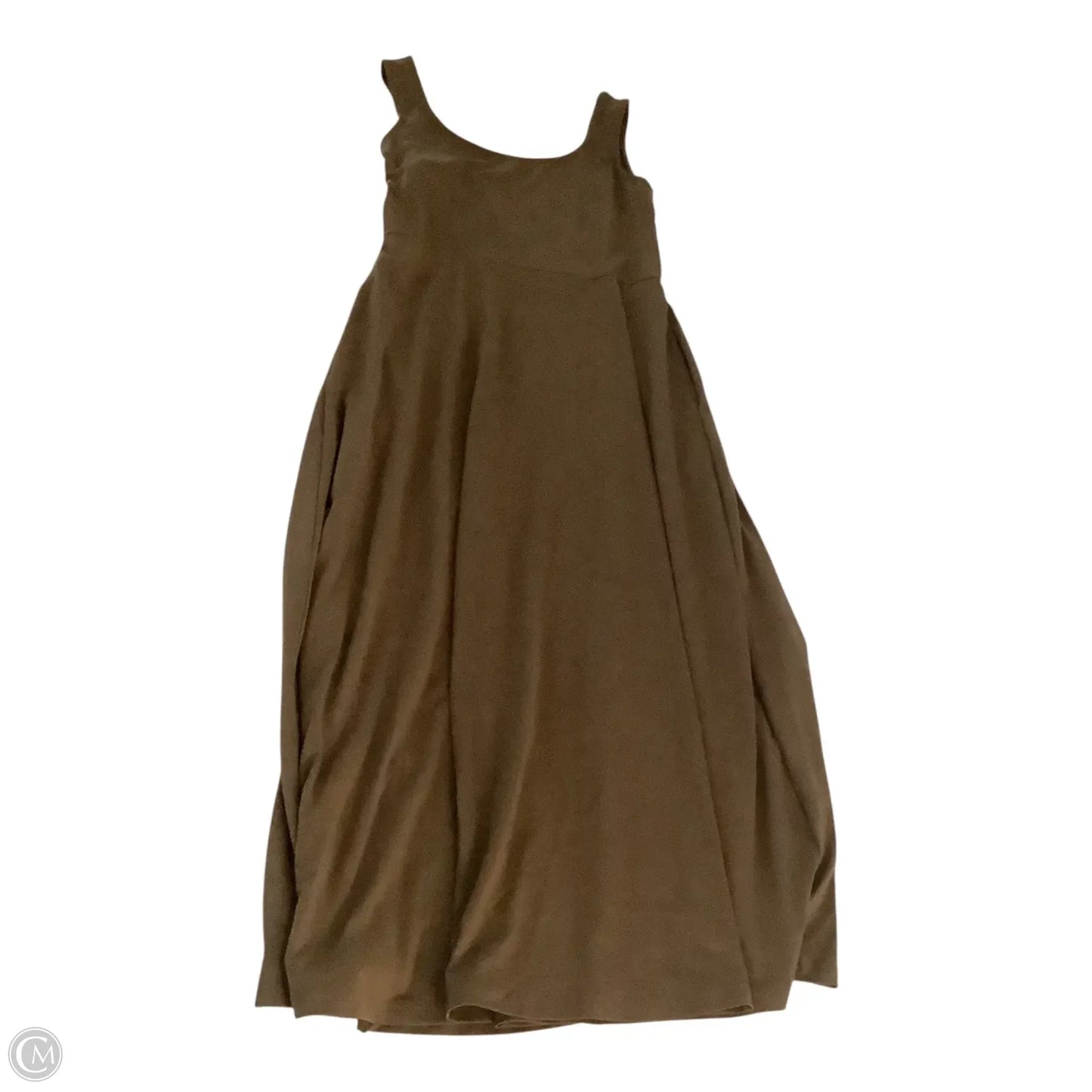 Dress Casual Midi By Clothes Mentor In Brown, Size: M