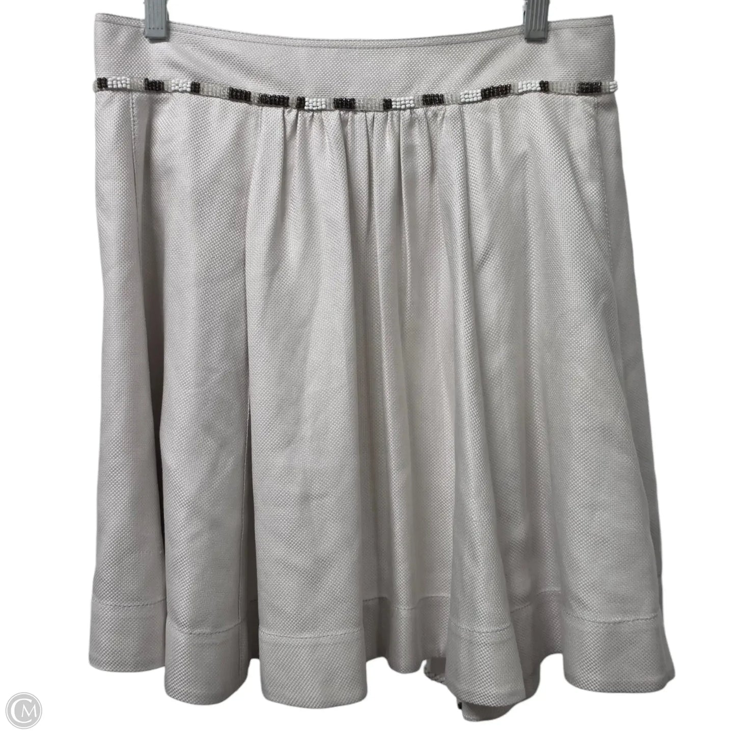 Skirt Designer By Zac Posen In Grey, Size: 8