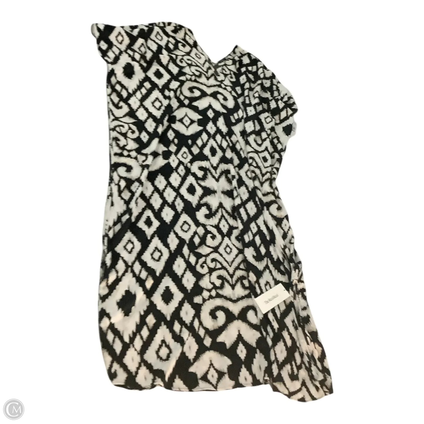 Dress Casual Maxi By Natori In Black & Cream, Size: S