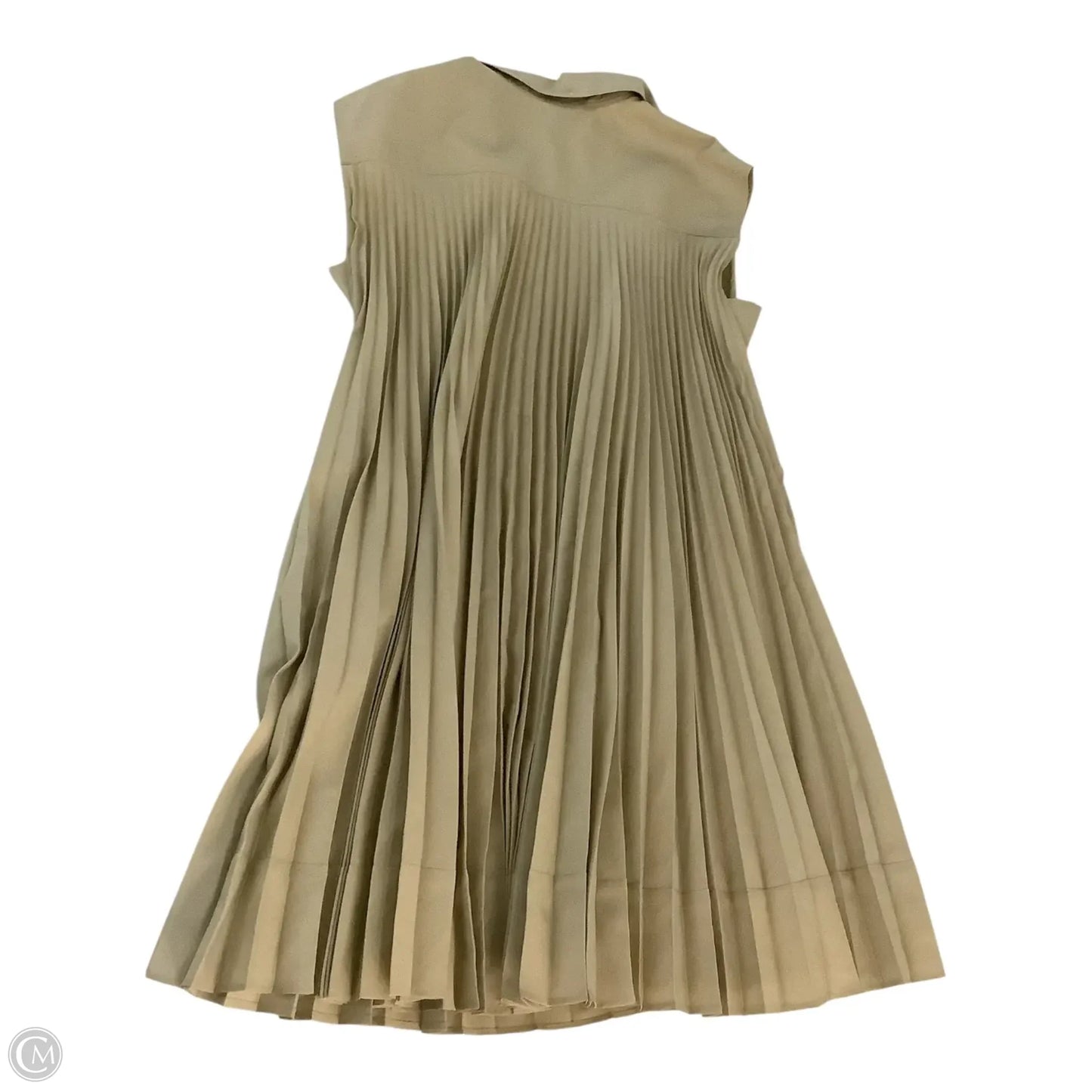 Dress Designer By Sandro In Tan, Size: M