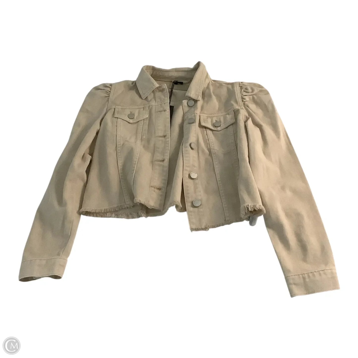 Jacket Denim By Blanknyc In Tan, Size: S