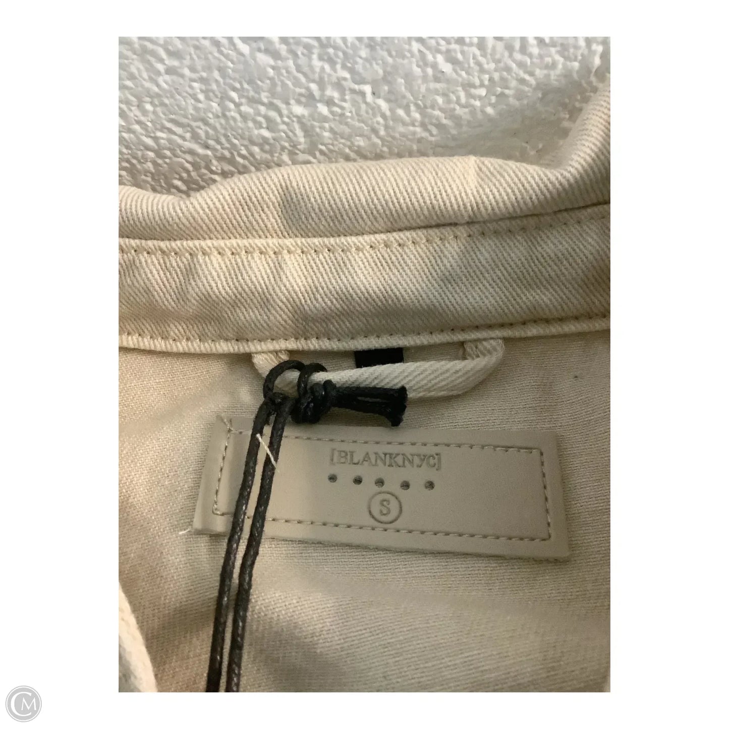 Jacket Denim By Blanknyc In Tan, Size: S