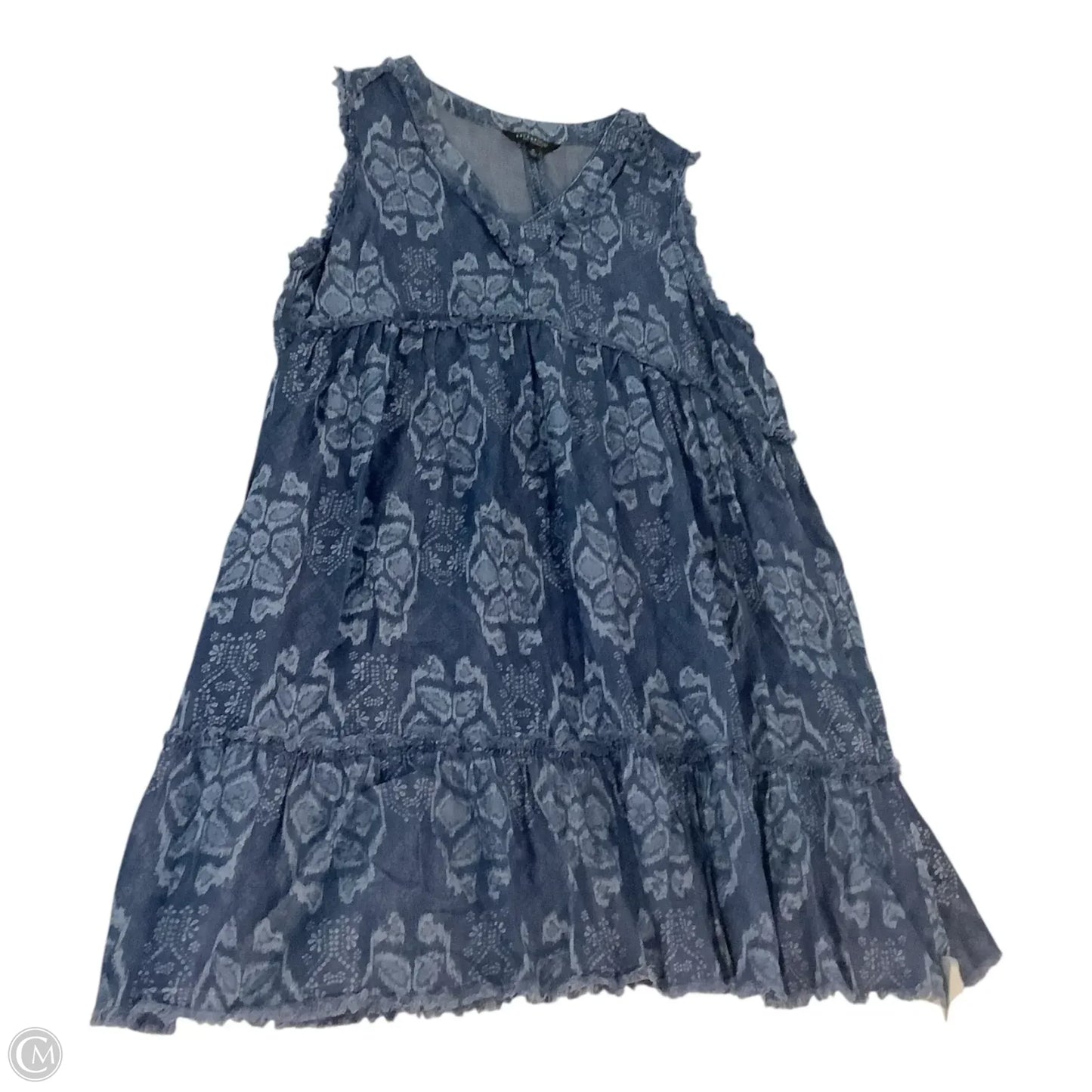 Dress Casual Short By Liverpool In Blue, Size: Xl