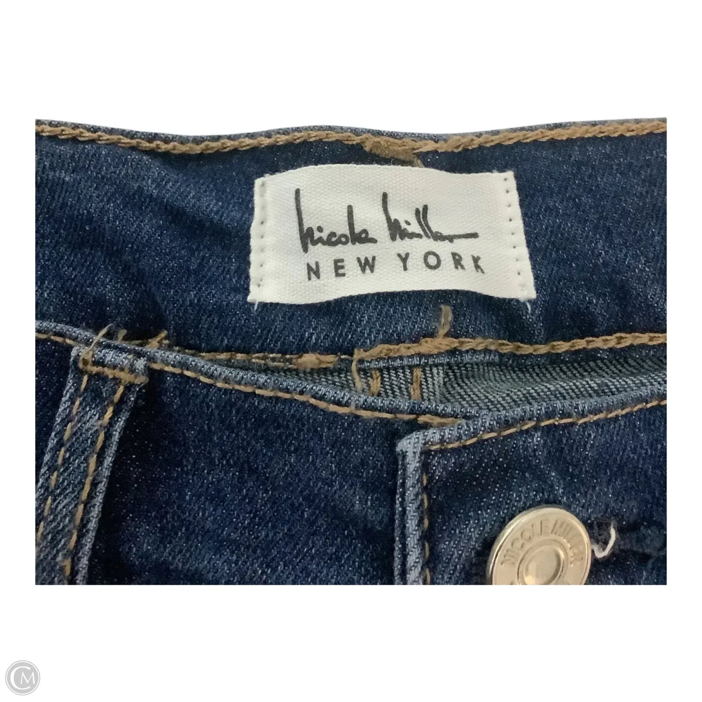 Jeans Skinny By Nicole Miller In Blue, Size: 10