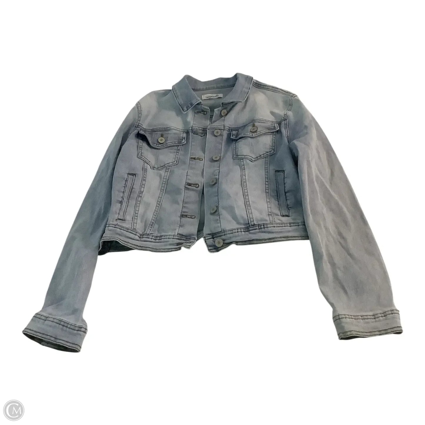 Jacket Denim By Magnolia In Blue, Size: L