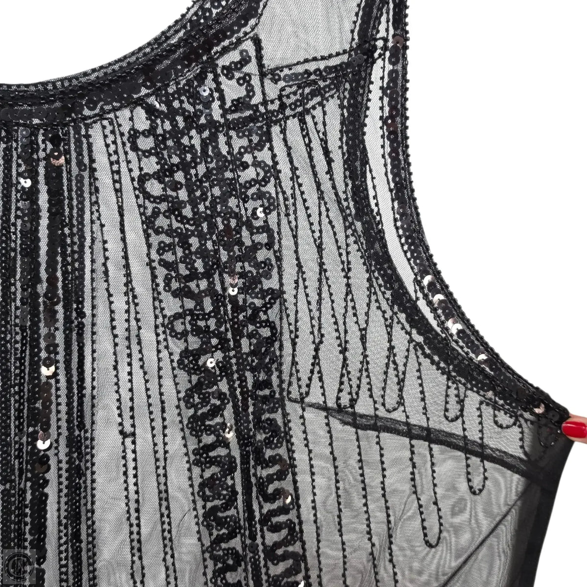 Top Sleeveless By Torrid In Black, Size: 4x