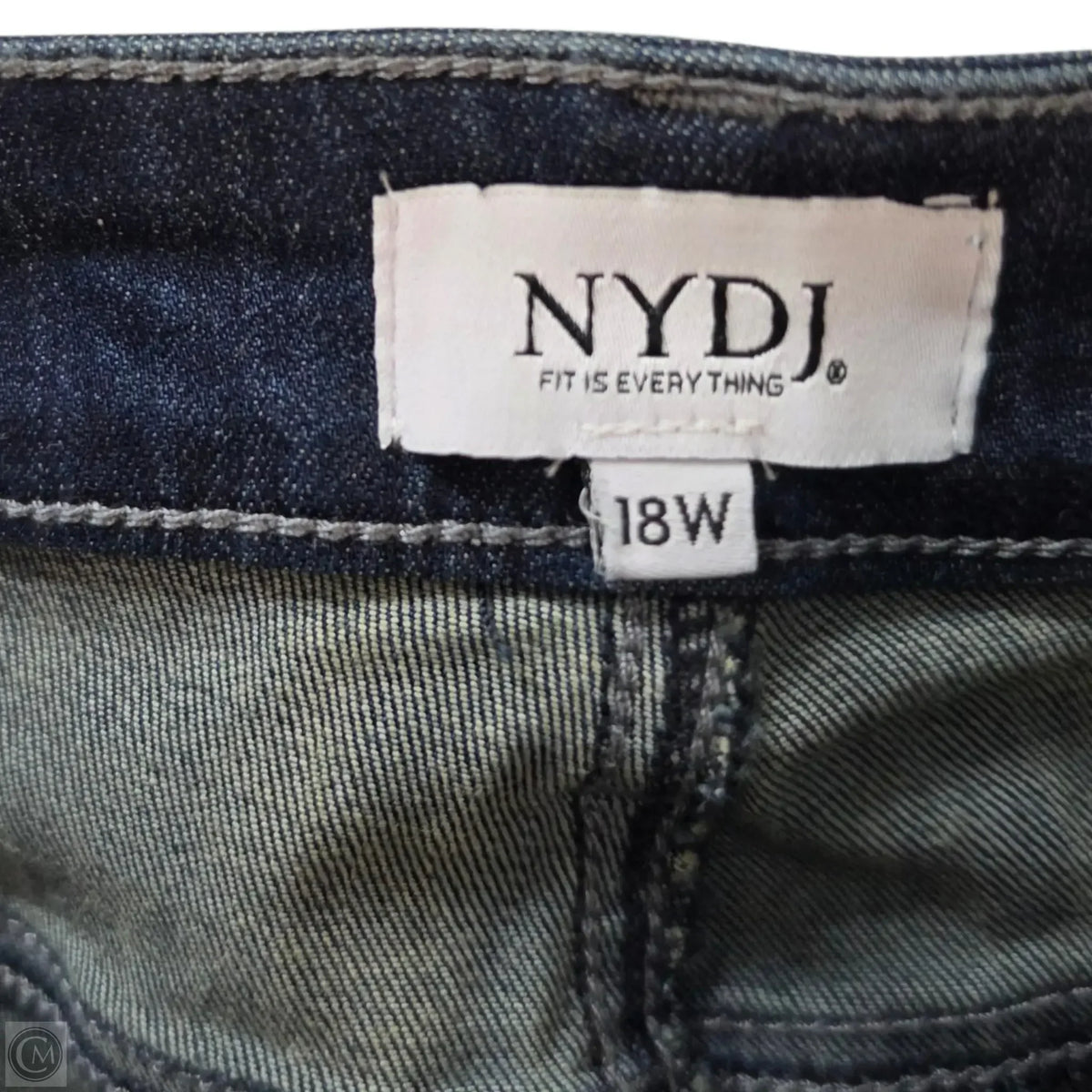 Jeans Boot Cut By Not Your Daughters Jeans In Blue, Size: 18