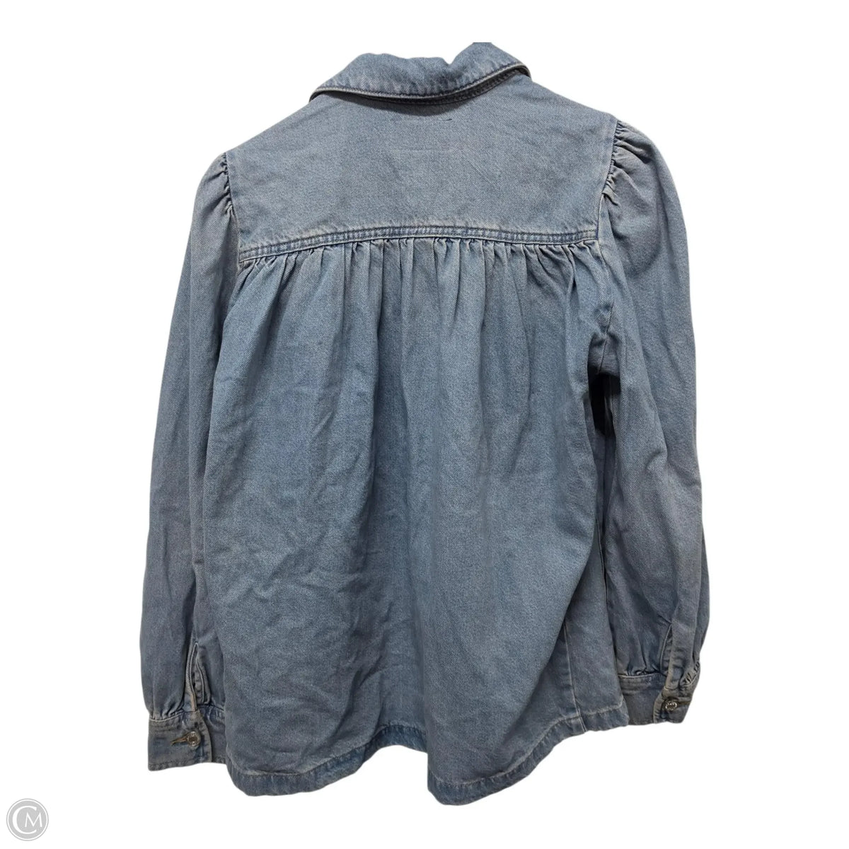 Jacket Denim By Clothes Mentor In Blue, Size: M