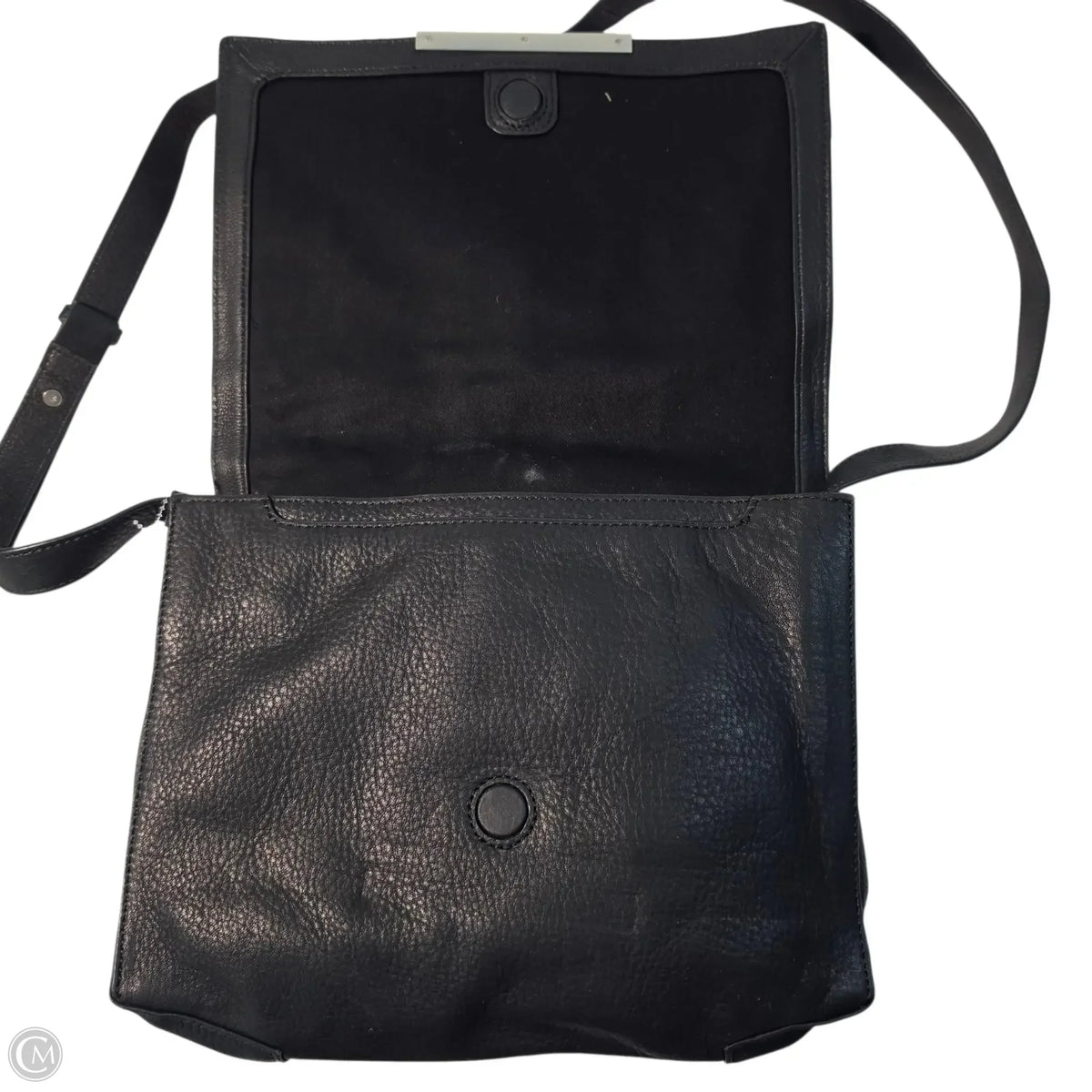 Handbag Leather By Kenneth Cole, Size: Medium