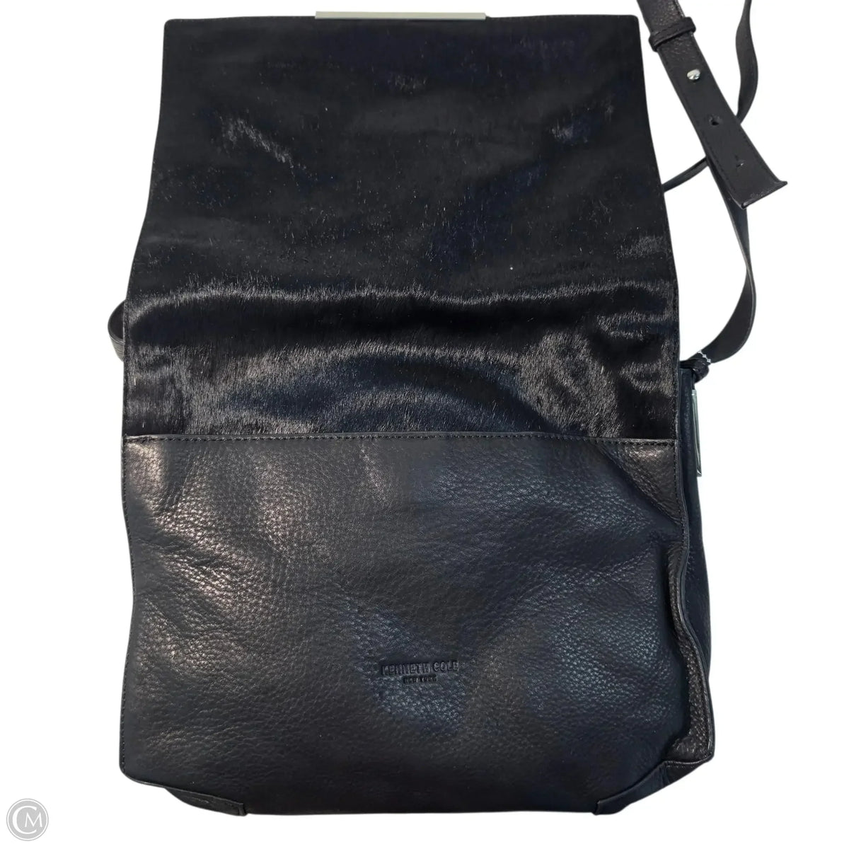 Handbag Leather By Kenneth Cole, Size: Medium