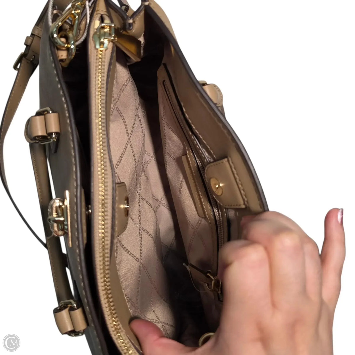 Handbag Designer By Michael Kors, Size: Medium