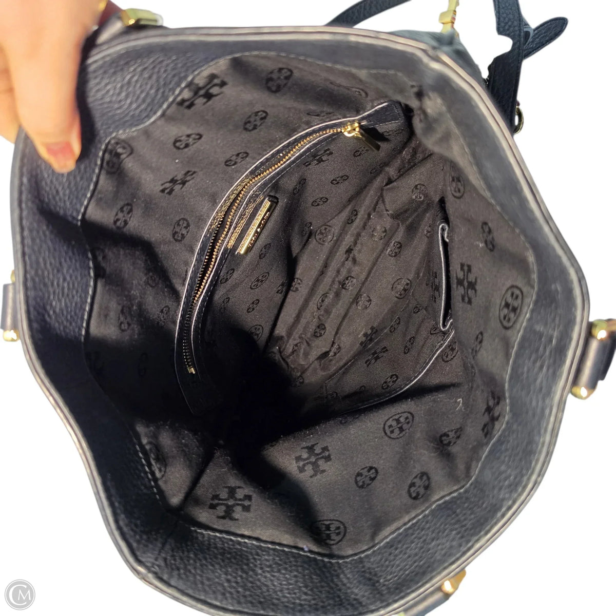 Handbag Designer By Tory Burch, Size: Medium