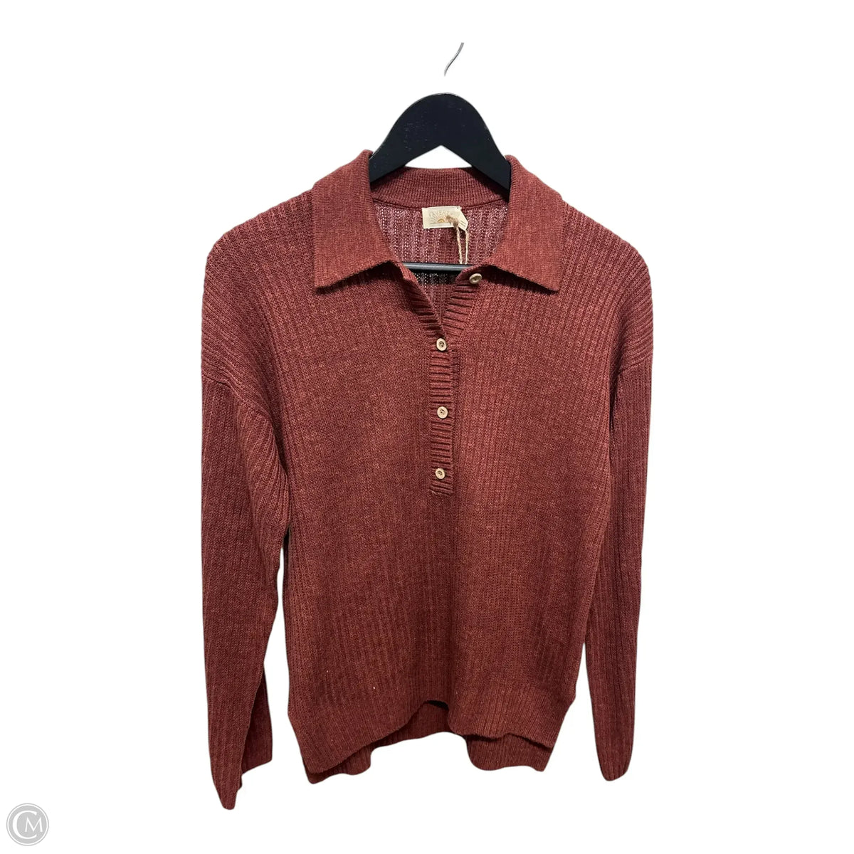 Sweater By Faherty In Brown, Size: Xs