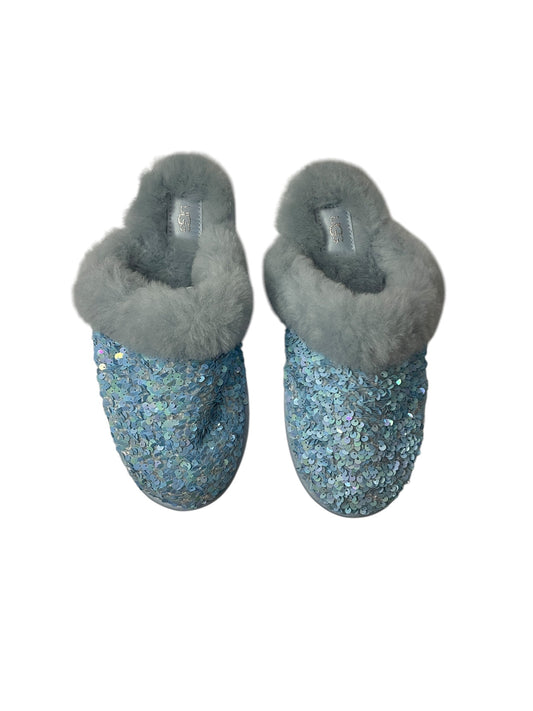 Slippers By Ugg In Blue, Size: 9