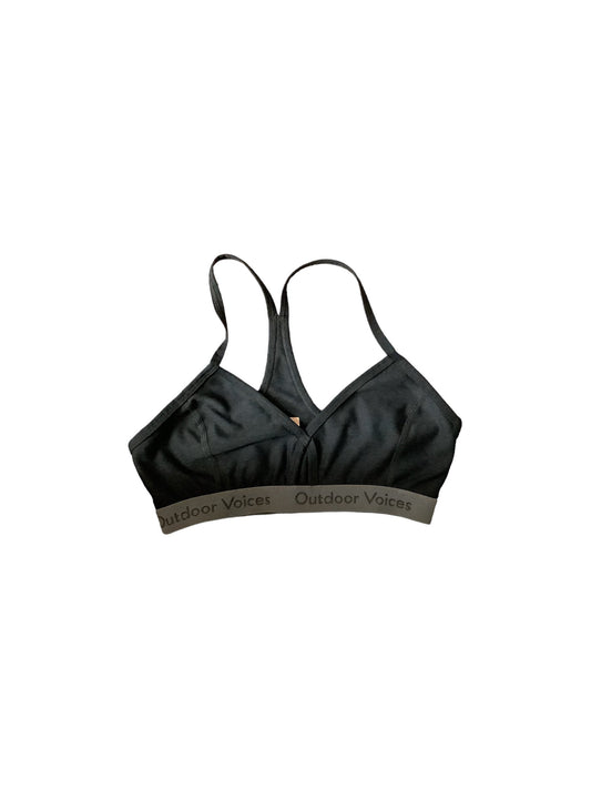 Black Athletic Bra Outdoor Voices, Size S