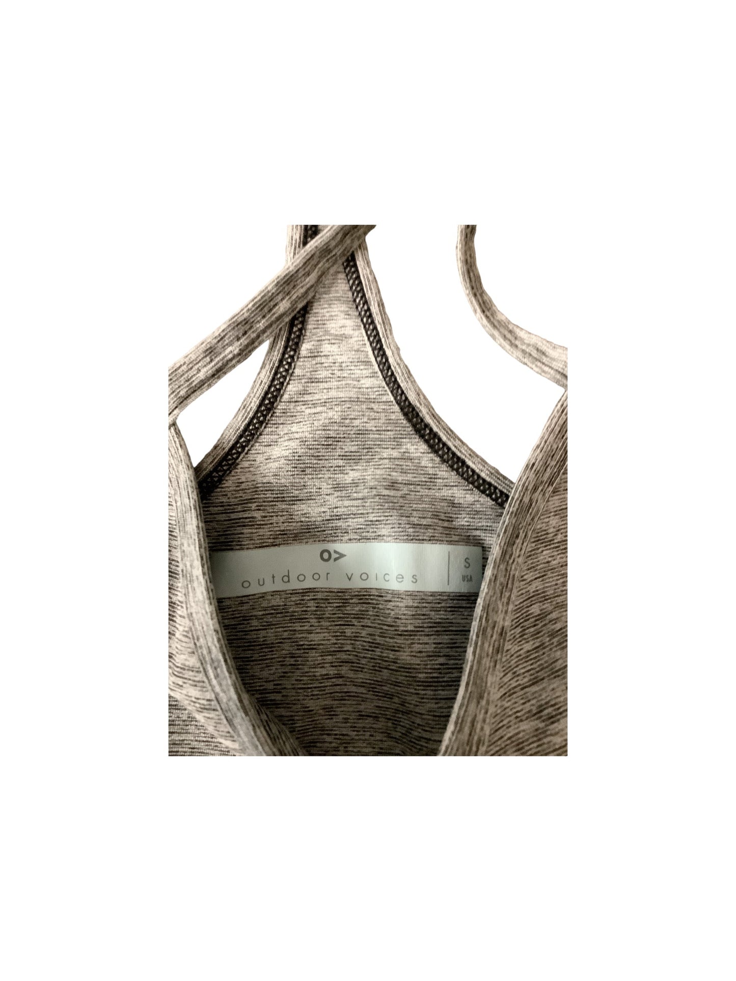 Grey Athletic Bra Outdoor Voices, Size S