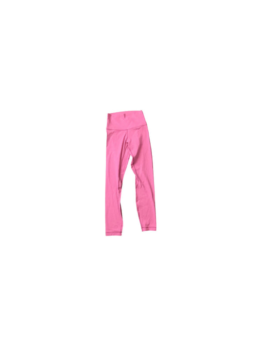 Athletic Pants By Lululemon In Pink, Size: 4